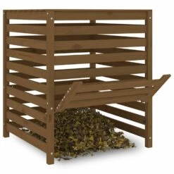 VIDAXL Composteur Marron Miel 82,5x82,5x99,5 Cm Bois Massif De Pin 12 VIDAXL Composteur Marron Miel 82,5x82,5x99,5 Cm Bois Massif De Pin -Terre et Verdure 6499e3c46d3932.25125475