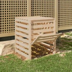 VIDAXL Composteur 63,5x63,5x77,5 Cm Bois Massif De Pin 11 VIDAXL Composteur 63,5x63,5x77,5 Cm Bois Massif De Pin -Terre et Verdure 6499e3c61c40f9.94524811