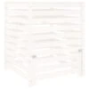 VIDAXL Composteur Blanc 82,5x82,5x99,5 Cm Bois Massif De Pin -Terre et Verdure 6499e3cd5992d0.01768395