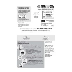 Géranium Zonale 'Sunrise® Fernando' Label Rouge : 10 Plants -Terre et Verdure 697186 005