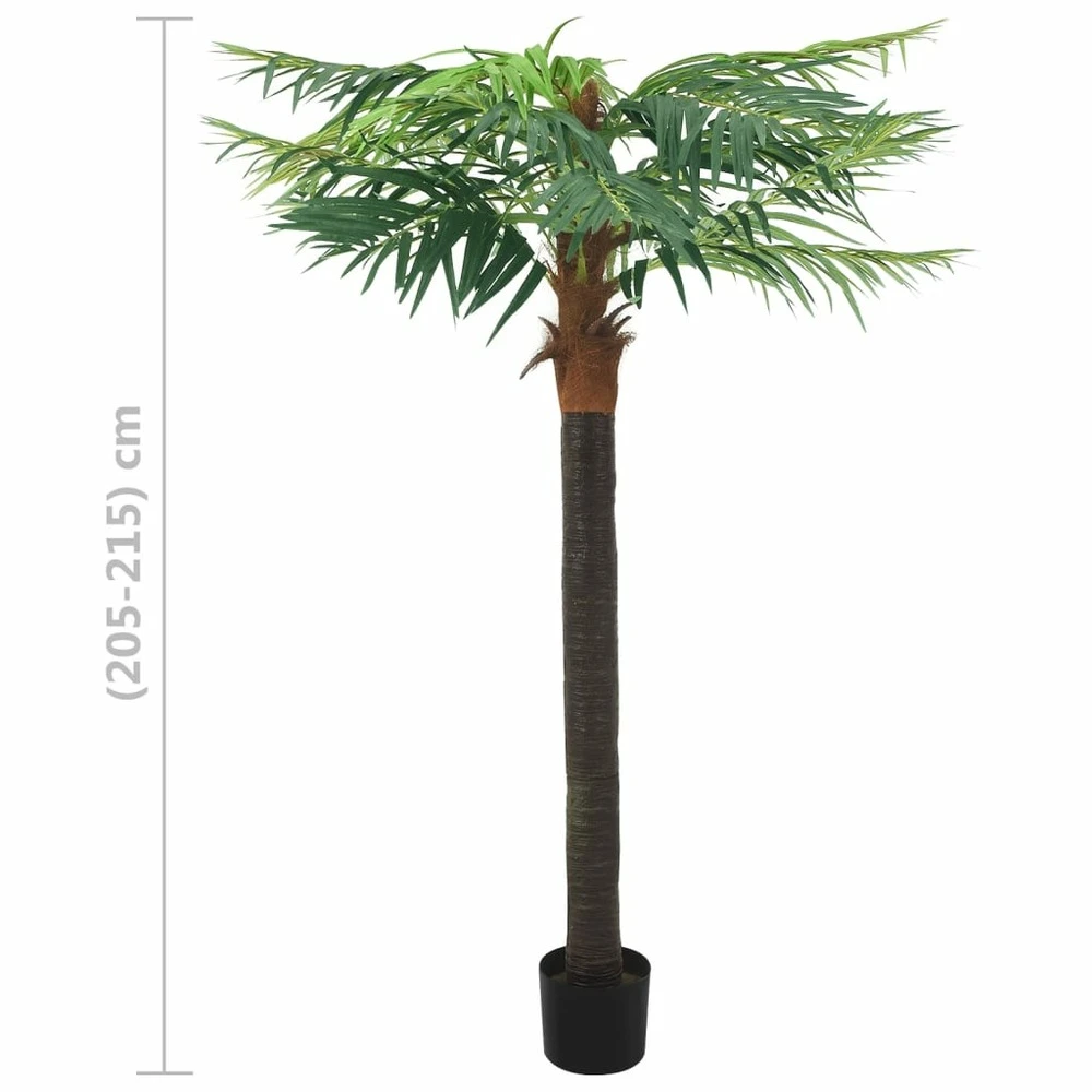 VIDAXL Palmier Phoenix Artificiel Avec Pot 215 Cm Vert 8 VIDAXL Palmier Phoenix Artificiel Avec Pot 215 Cm Vert – Image 6