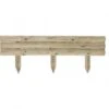 Bordure Droite - Retenue De Terre Traverse En Bois - 110xH.40 Cm -Terre et Verdure 873680 1700566