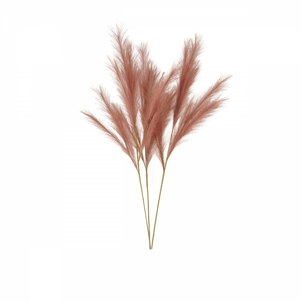 Plumeau Artificiel Terracotta 110cm Lot De 3 4 Plumeau Artificiel Terracotta 110cm Lot De 3 – Image 2