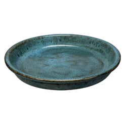 Soucoupe Azuléjos En Terre Cuite émaillée Bleue - D.23cm 8 Soucoupe Azuléjos En Terre Cuite émaillée Bleue - D.23cm -Terre et Verdure 952345 1710667