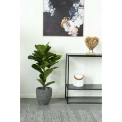Arbre Fiddle Leaf Plante Artificielle 100 Cm 10 Arbre Fiddle Leaf Plante Artificielle 100 Cm -Terre et Verdure d2d7fe2af1686bed