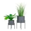 Pots De Fleurs Pavia 2 Pots De Fleurs En Gris 2 Pots De Fleurs Pavia 2 Pots De Fleurs En Gris -Terre et Verdure d93414c5ca92eff3