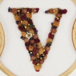 Fleurs Séchées Suspension Murale 86x2x33cm -Terre et Verdure e14c37747310c959